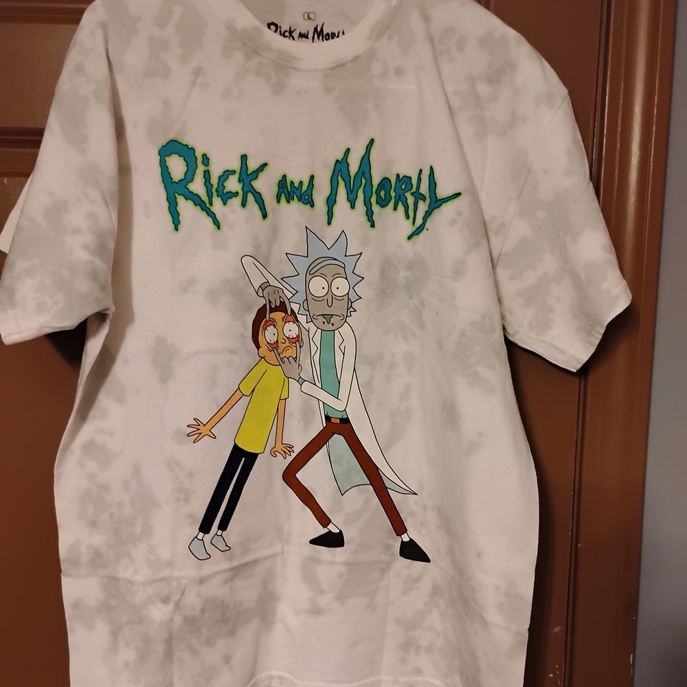 Rick and Morty Graphic Tee - White
